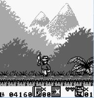 une photo d'Ã©cran de Jurassic Park Part 2 - The Chaos Continues sur Nintendo Game Boy